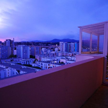 Appartement Rooftop 8 Personnes Grande Terrasse Avec Parking Quartier Aeroport Nice Exterior photo